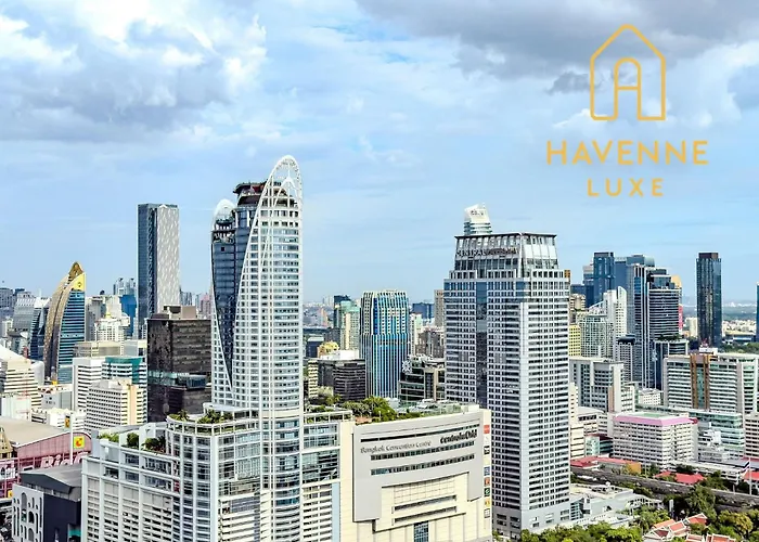 Luxe 5-min Walk To Siam Paragon Modern Apartment Bangkok