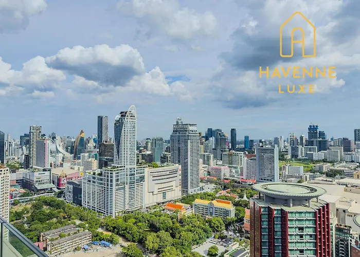 Luxe 5-min Walk To Siam Paragon Modern Apartment