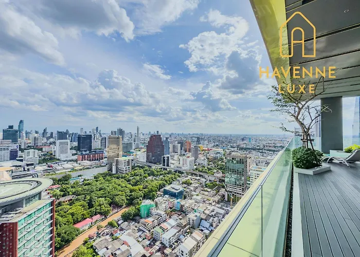 Luxe 5-min Walk To Siam Paragon Modern Apartment Bangkok