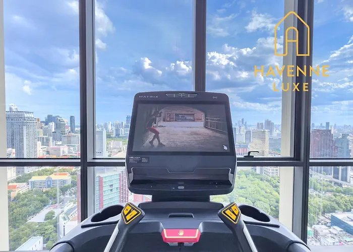 Apartment Luxe 5-min Walk To Siam Paragon Modern Bangkok