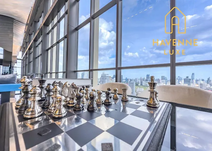 Luxe 5-min Walk To Siam Paragon Modern Apartment